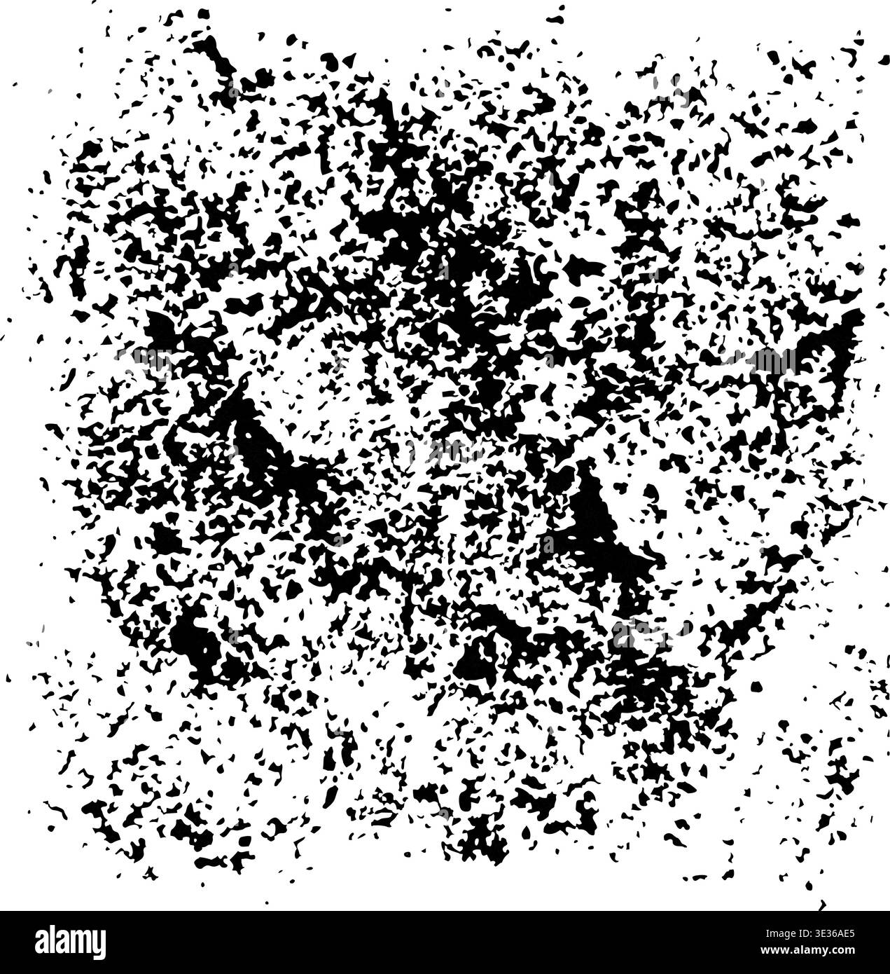 High contrast noise pattern, versatile for overlays, textures Stock Vector