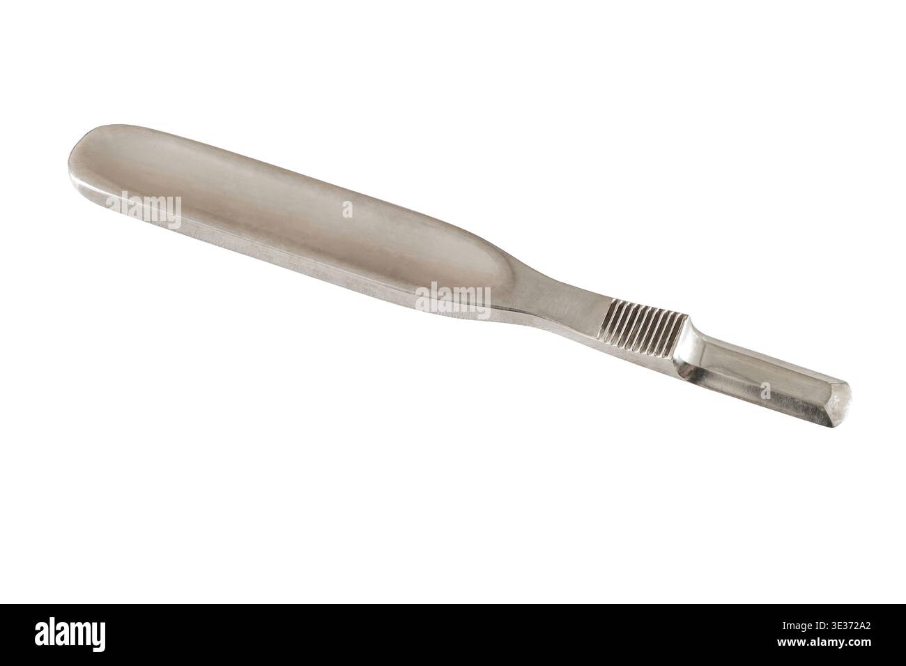 surgical metal chisel isolated on white background with clipping path Stock Photo