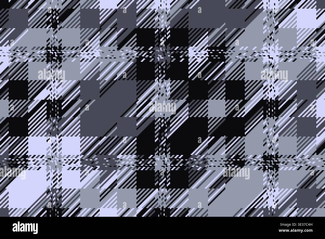 Glitch pattern with abstract elements and layered motion. The composition feels modern and flexible. Stock Vector