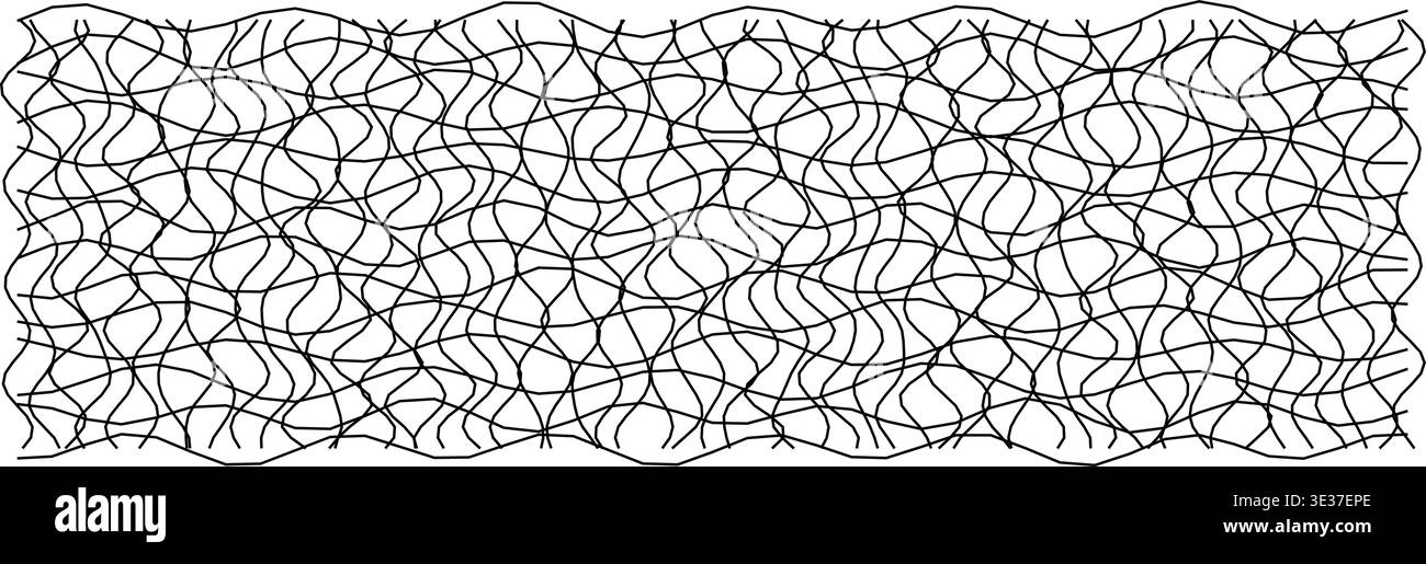 Abstract distorted grid pattern for creative design projects Stock Vector