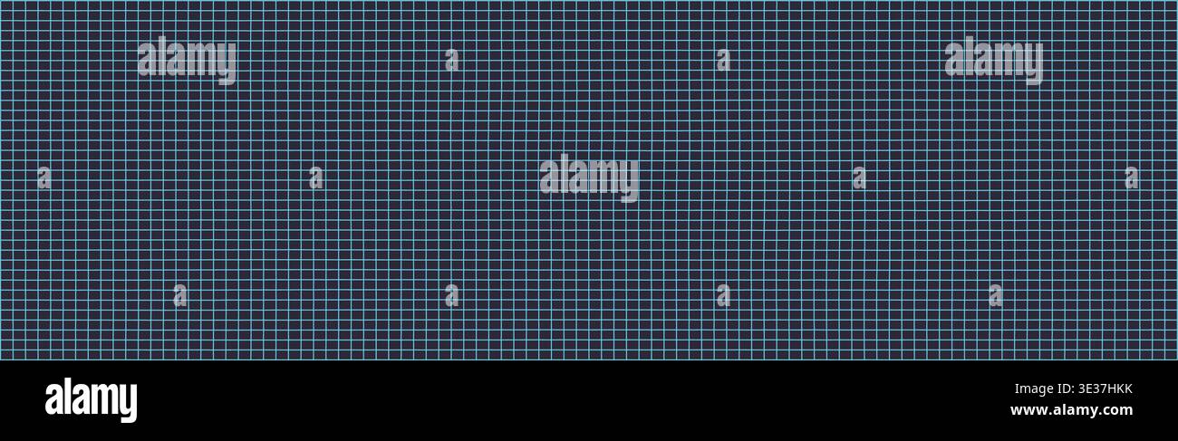 Blue lined grid pattern on dark background for graphic design Stock Vector