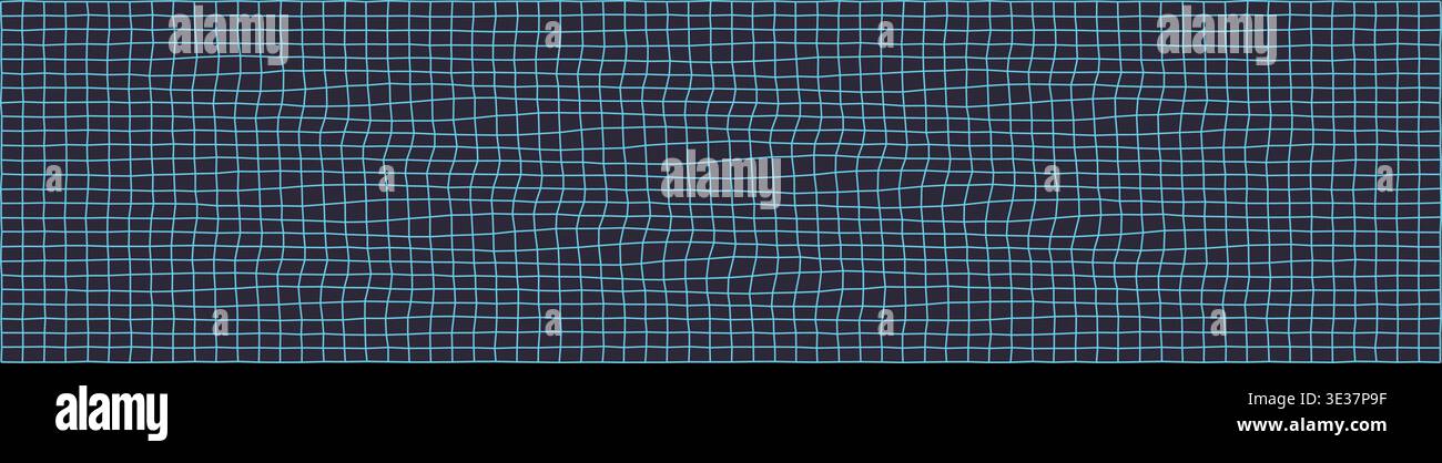 Vibrant blue grid on dark background for modern digital design Stock Vector