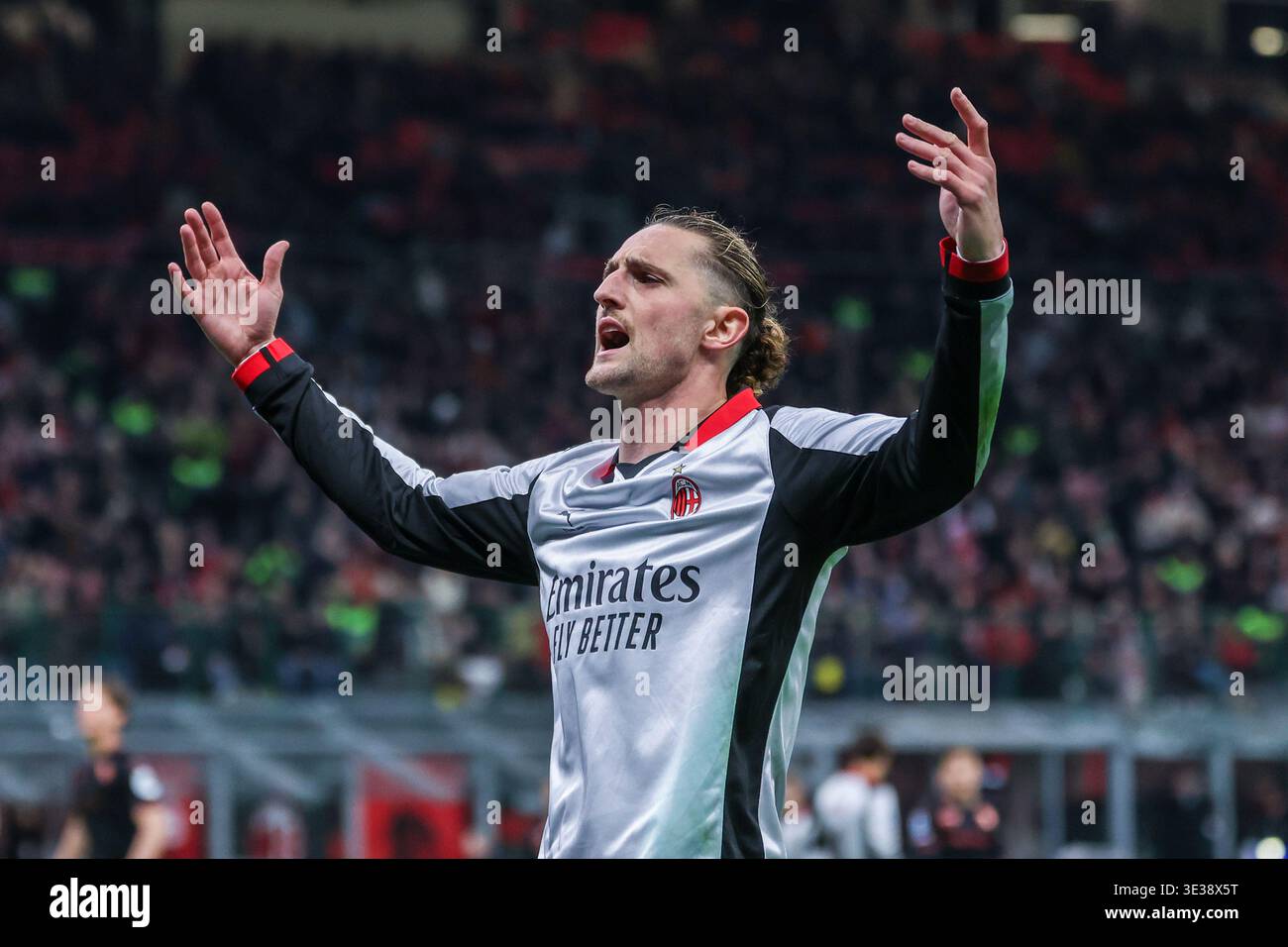 Adrien Rabiot of AC Milan celebrates during Serie A 2025/26 football ...