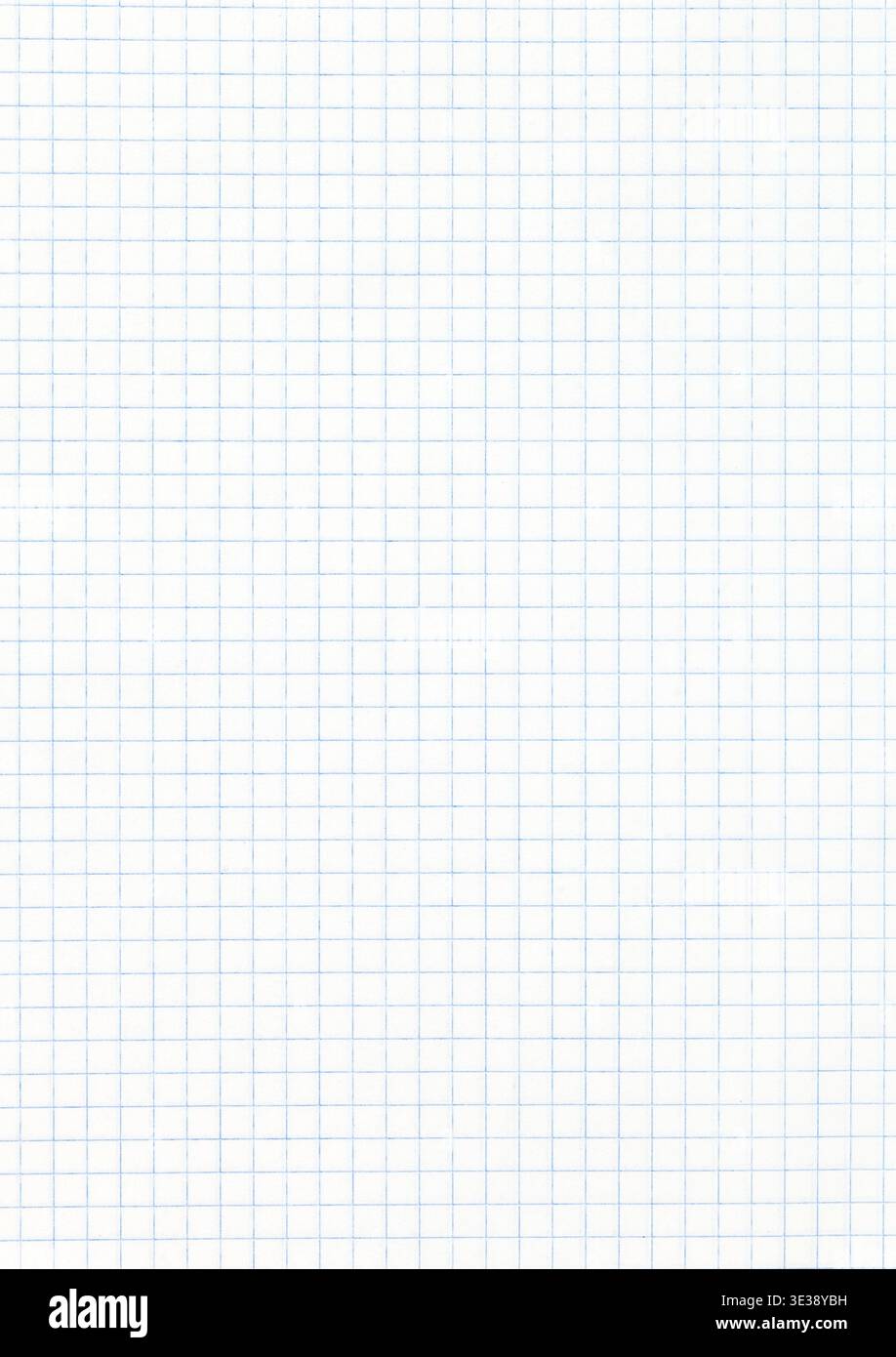 Background from white squared paper page Stock Photo