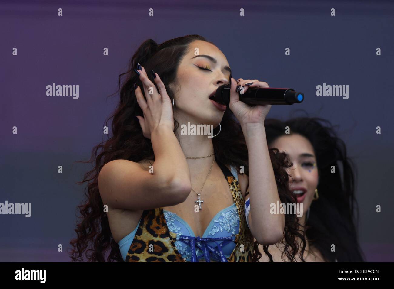 Daniela Avanzini Of Katseye Performs At The Estereo Picnic Festival In 