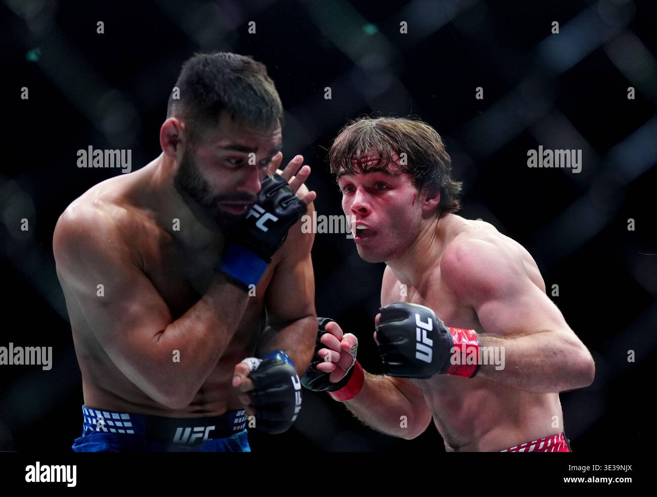 Luke Riley Ufc Game Luke Riley during his Featherweight Bout against Michael Aswell Jr ...