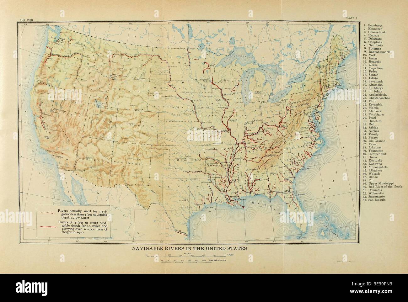 American Navigable Rivers Navigable Rivers in the United States, -- American Transportation ...