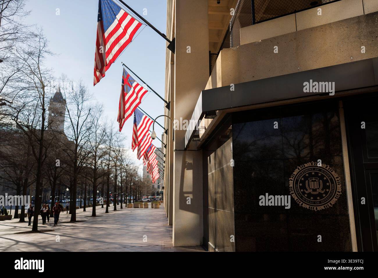 The Federal Bureau of Investigation headquarters, on Saturday, March 21 ...