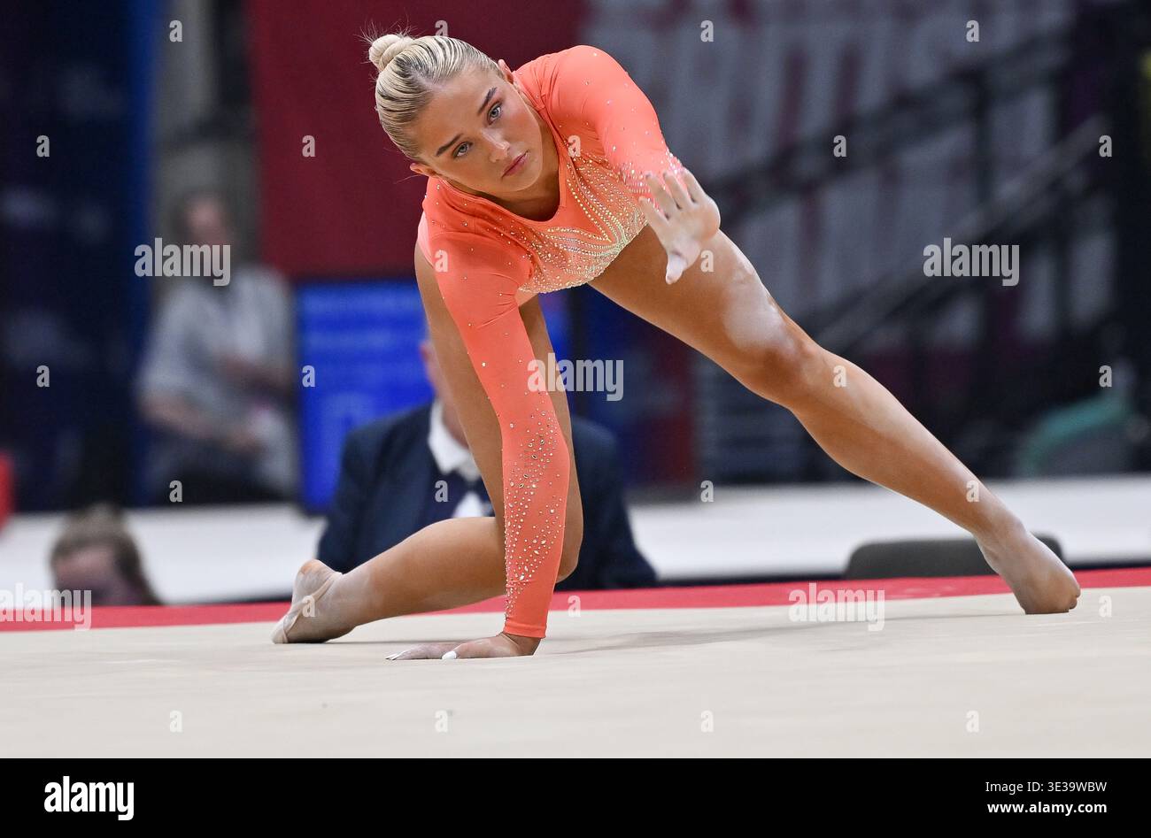 Ruby Rector Gymnast Liverpool, England, UK, 21 March 2026. Ruby EVANS during the Artistic ...