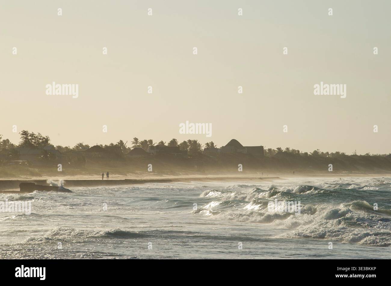 Beach, Tofo, Mozambique Stock Photo