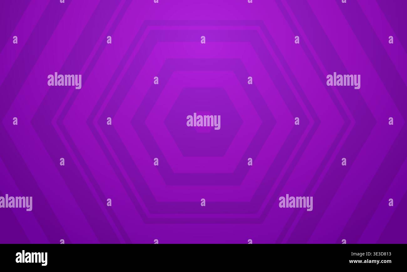 Vector abstract gradient purple background with hexagons Stock Vector