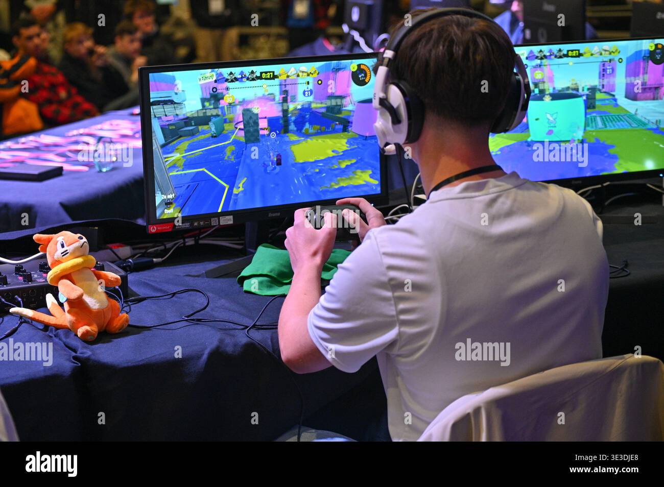 GrisGris team member during the Splatoon 3 Fullwipe 2026, eSport event ...