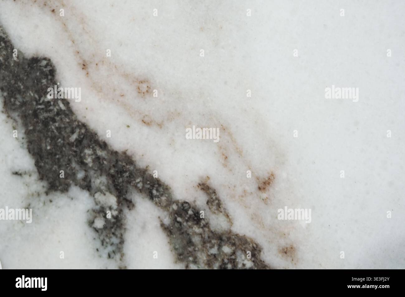 Close look at marble surface with patterns and colors Stock Photo