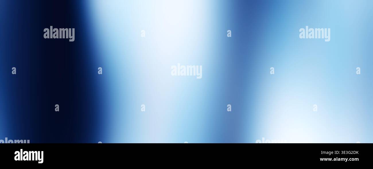 Abstract Blue Gradient Background with Soft Vertical Stock Photo