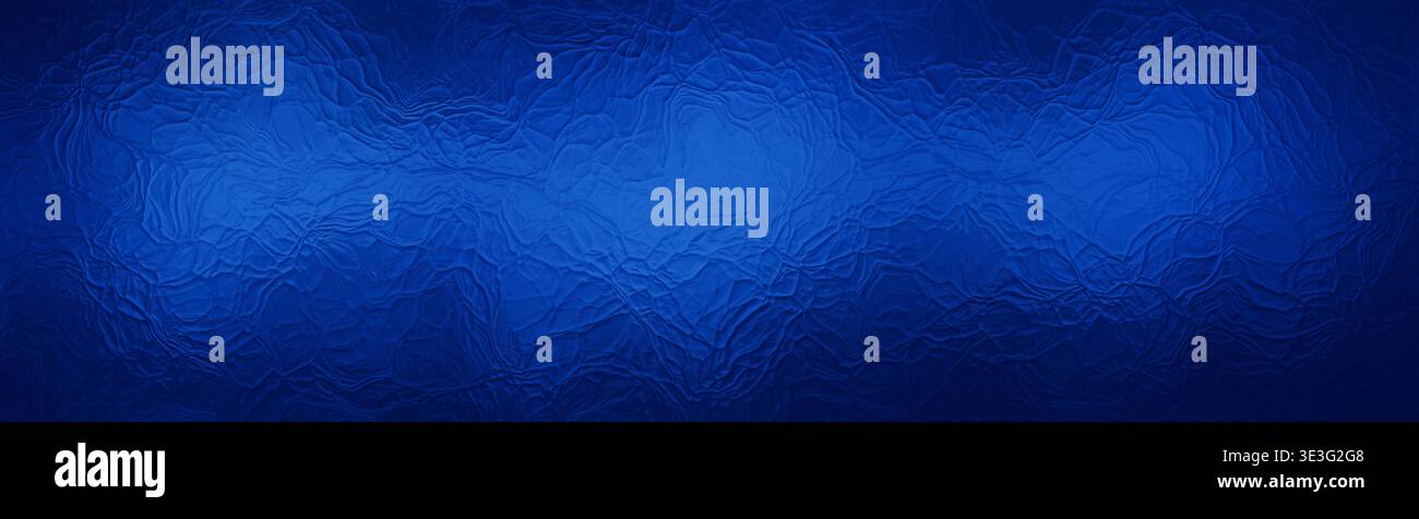 Abstract Blue Textured Background with Layered Flowing Stock Photo