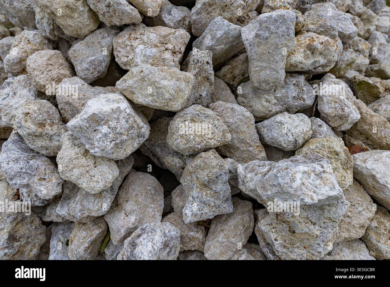 Heaping Rocks Photography Texture of Natural Gray Limestone Rocks and Stones Heap Stock Photo - Alamy