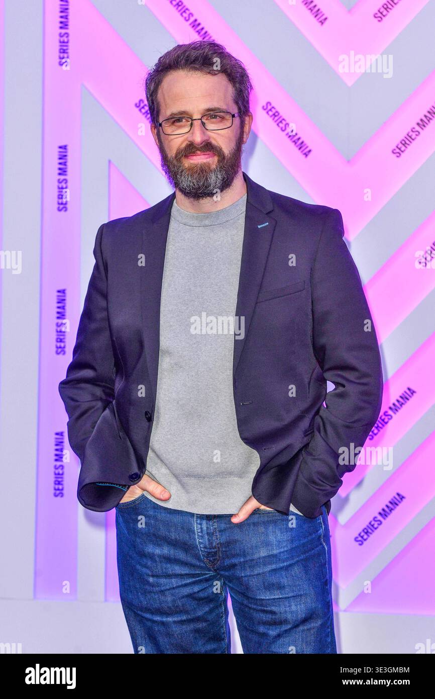 Benjamin Rocher attends the premiere of 