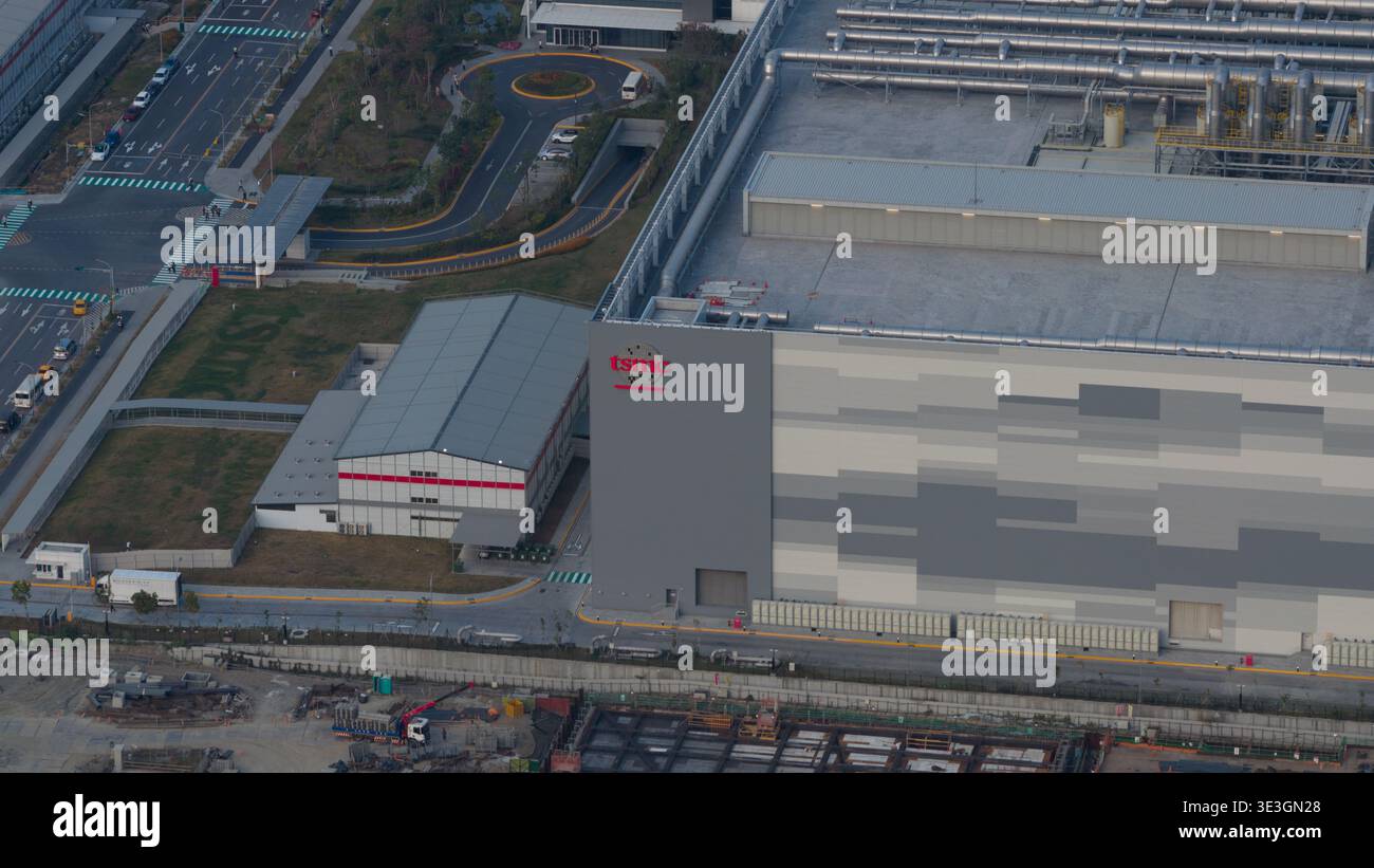 Tsmc Factory Testing Aerial view tsmc semiconductor manufacturing hi-res stock photography ...