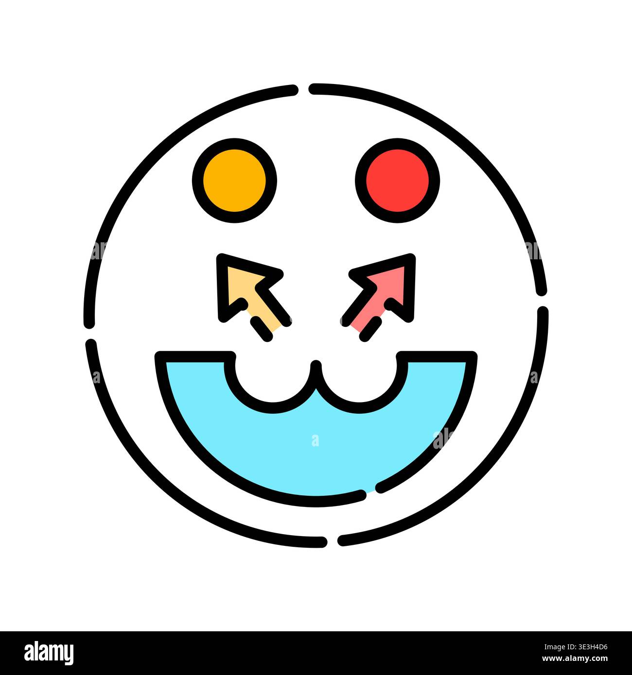 Enzymes Icon Professional UI Symbol for Biological Catalysis ...