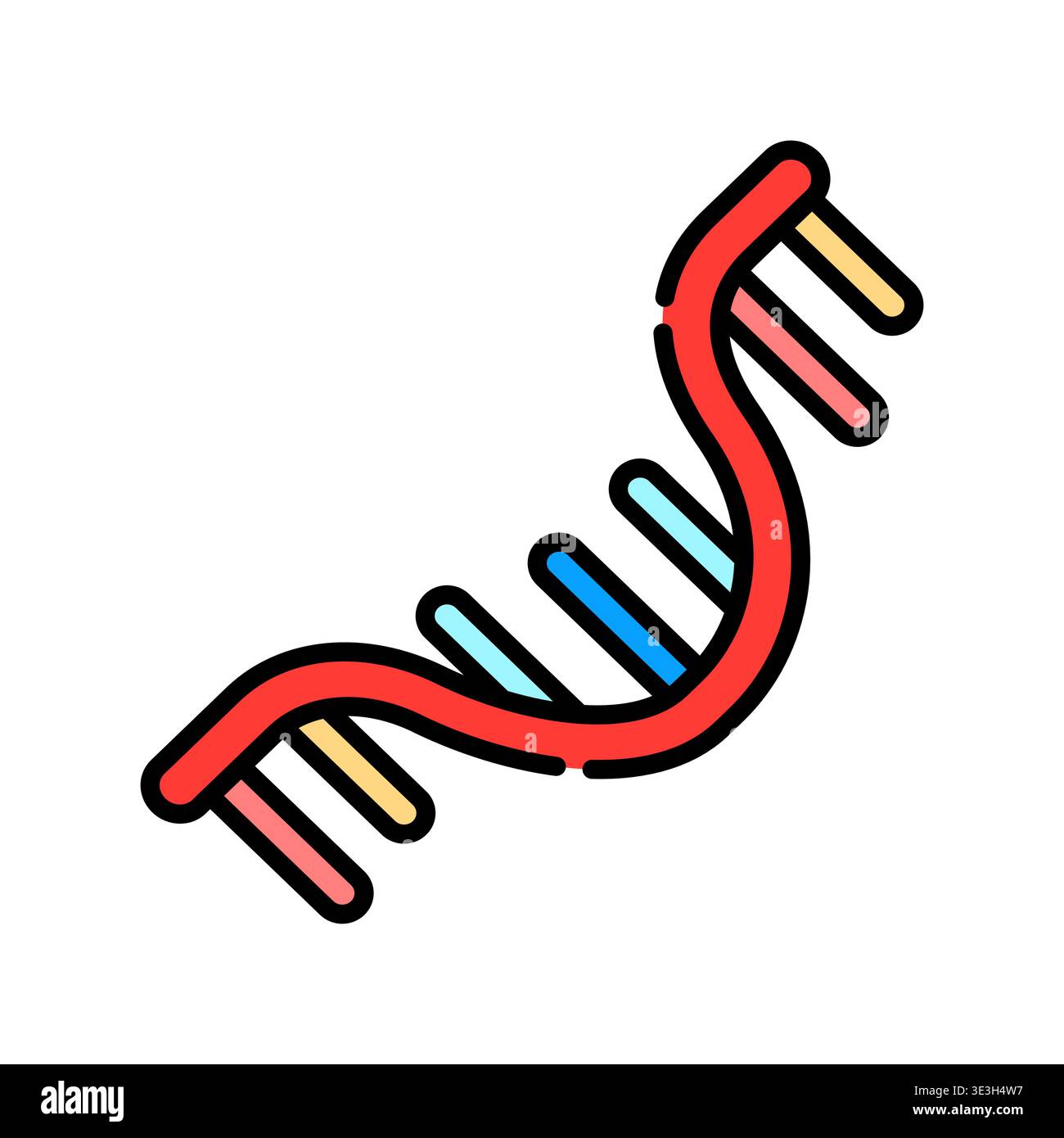 RNA Icon Professional UI Symbol for Ribonucleic Acid Research ...