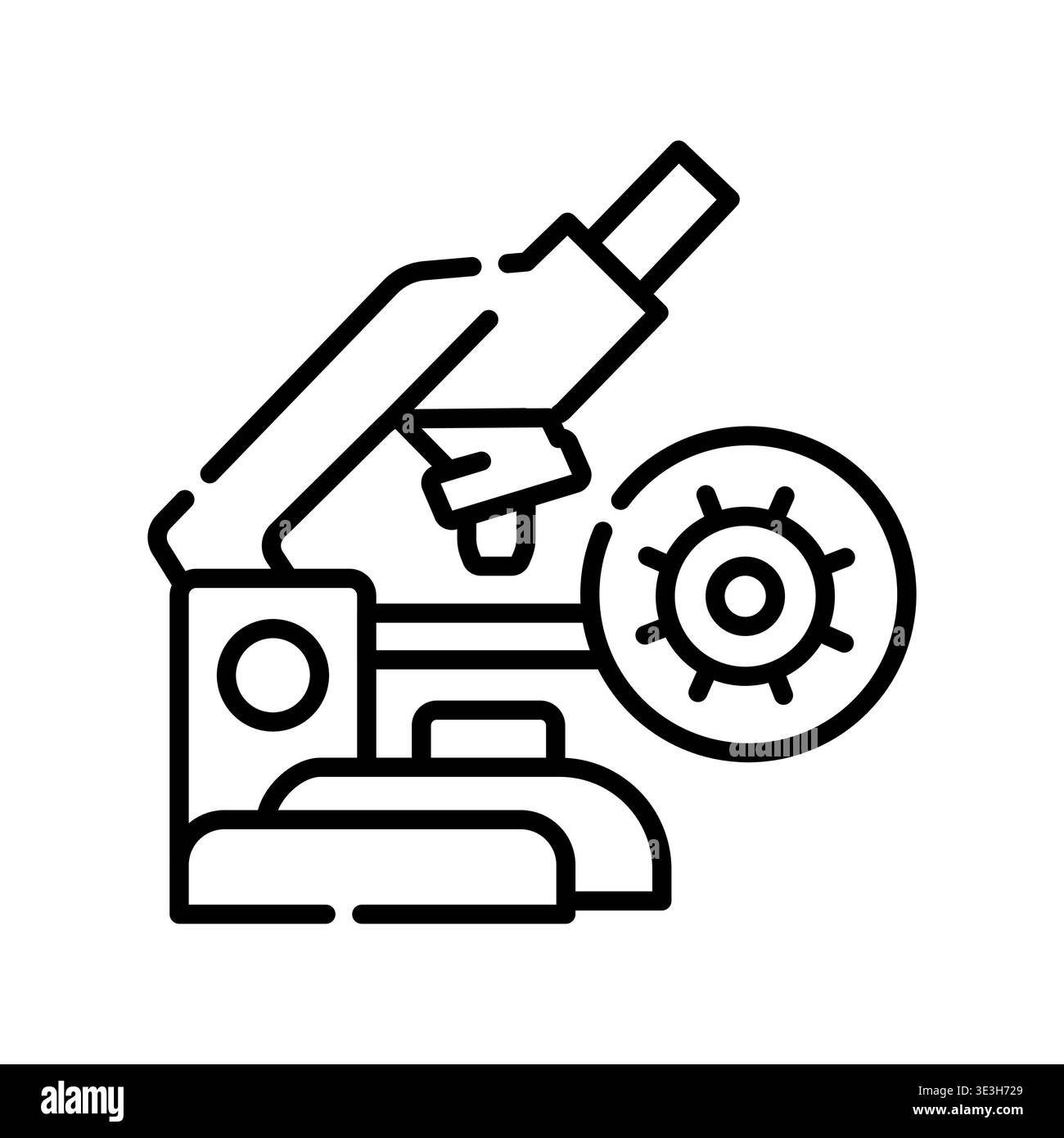Tissue Biopsy Icon Professional UI Symbol for Histopathology Analysis ...