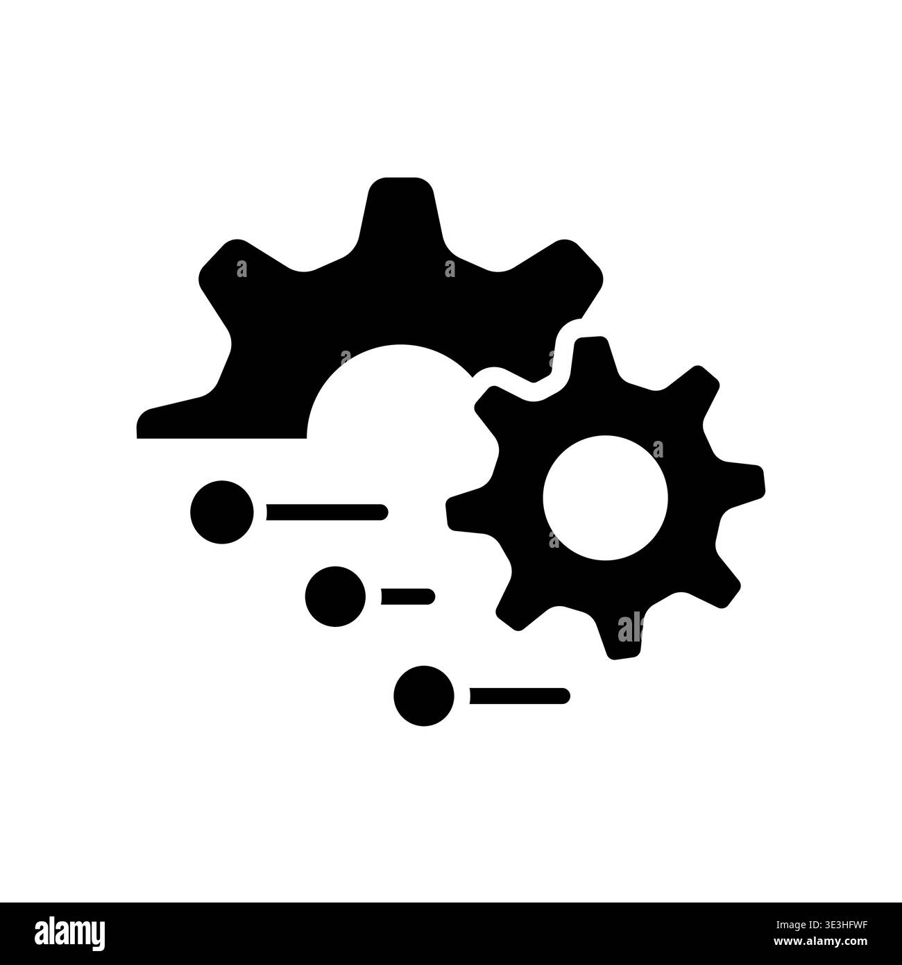 Engineering Control Text Icon for Workplace Safety Hierarchy and ...