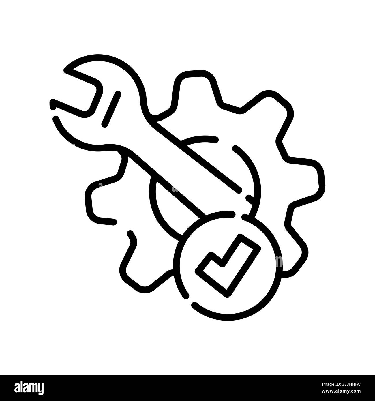 Maintenance Assessment Log Icon Professional UI Graphic for Technical ...