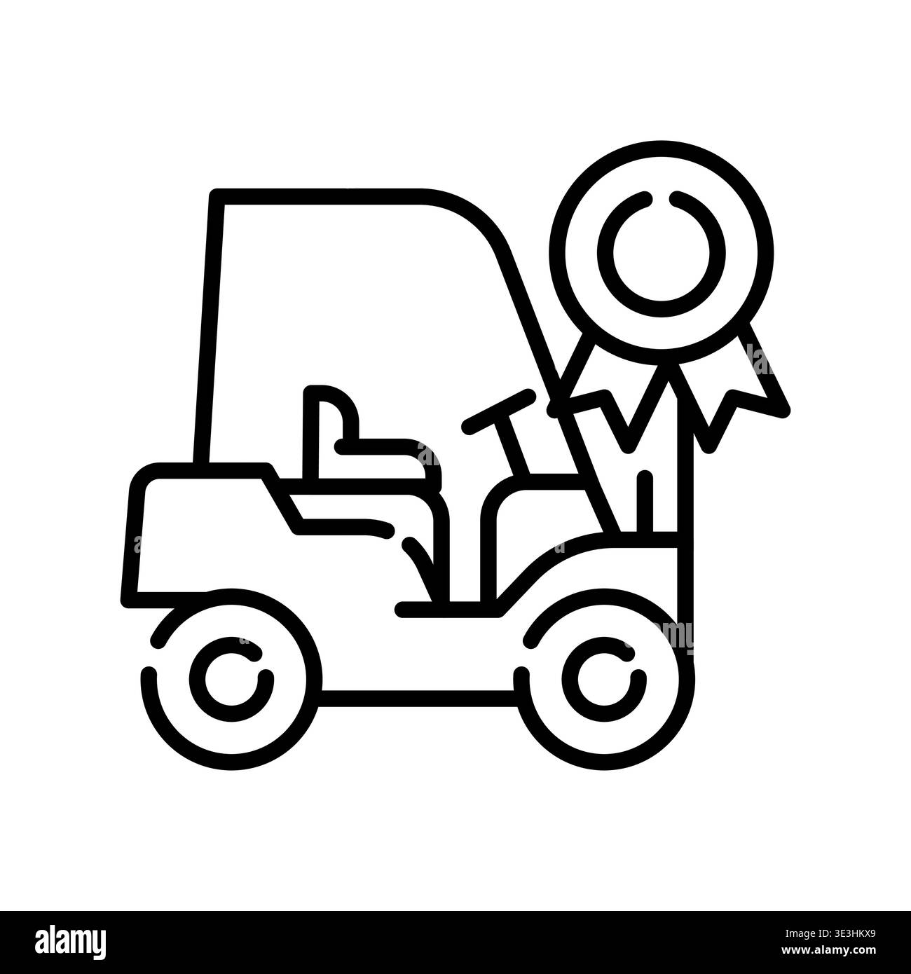 Forklift Safety Training Icon Professional UI Sy…