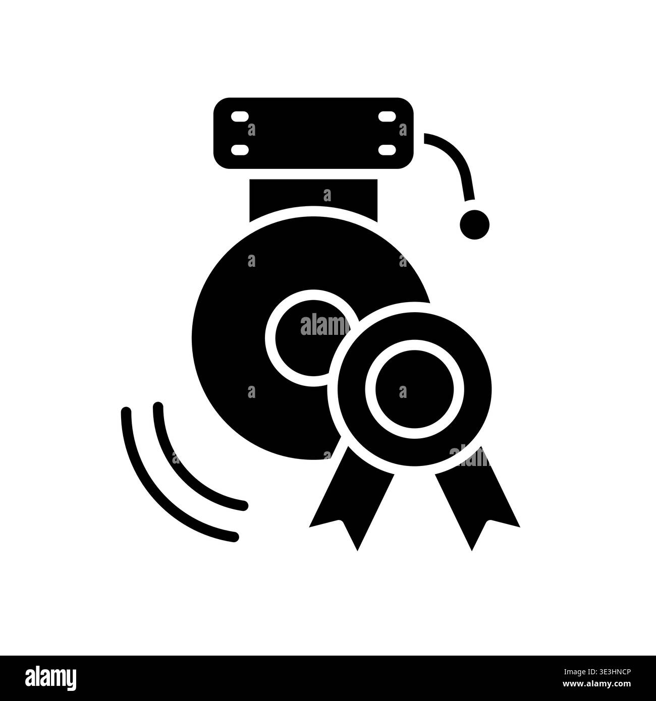 Fire Drill Practice Icon Professional UI Symbol for Emergency ...