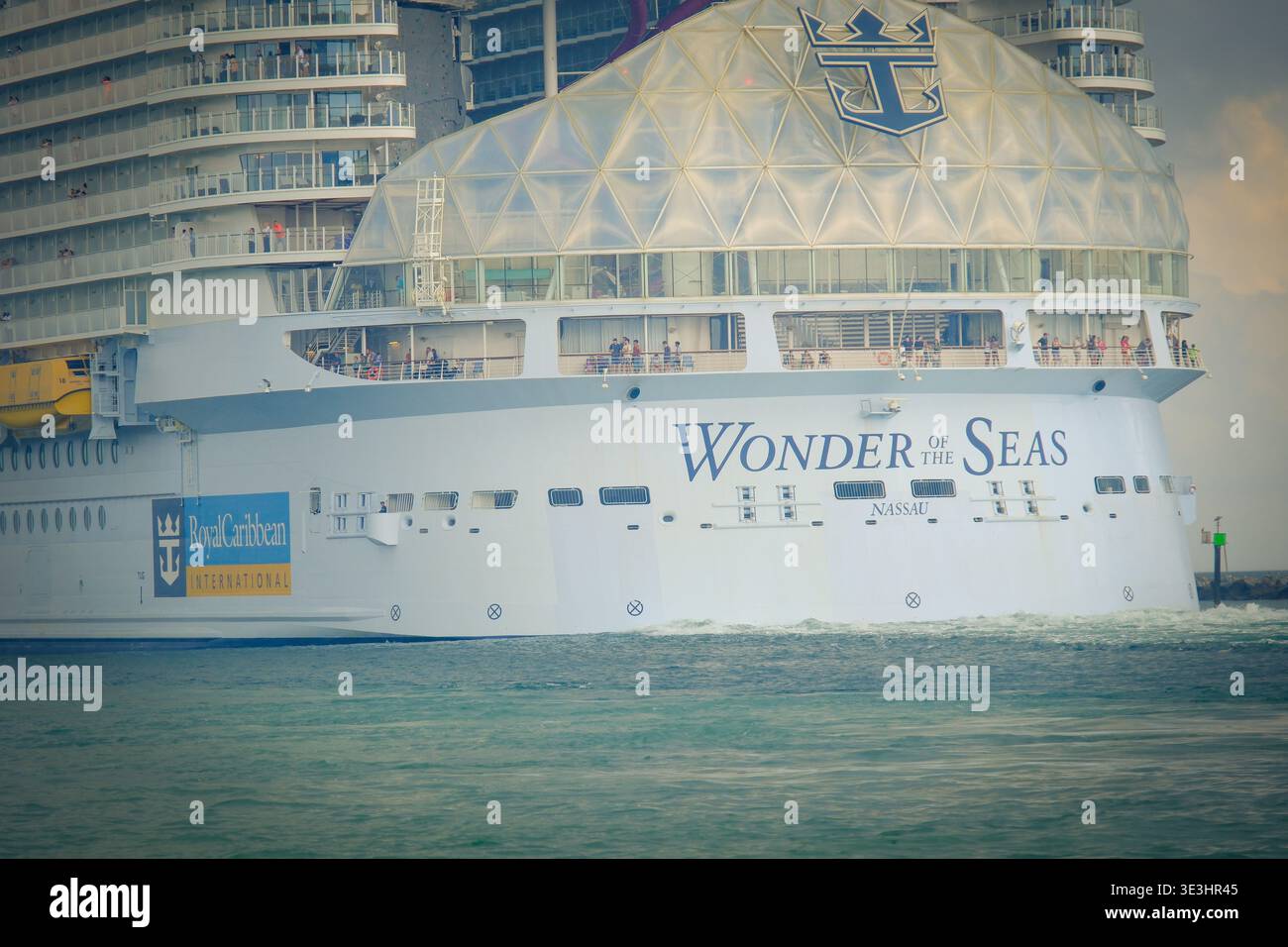 Mar 13 2026 - Miami, FL, USA - Royal Caribbean Wonder of the Seas ...
