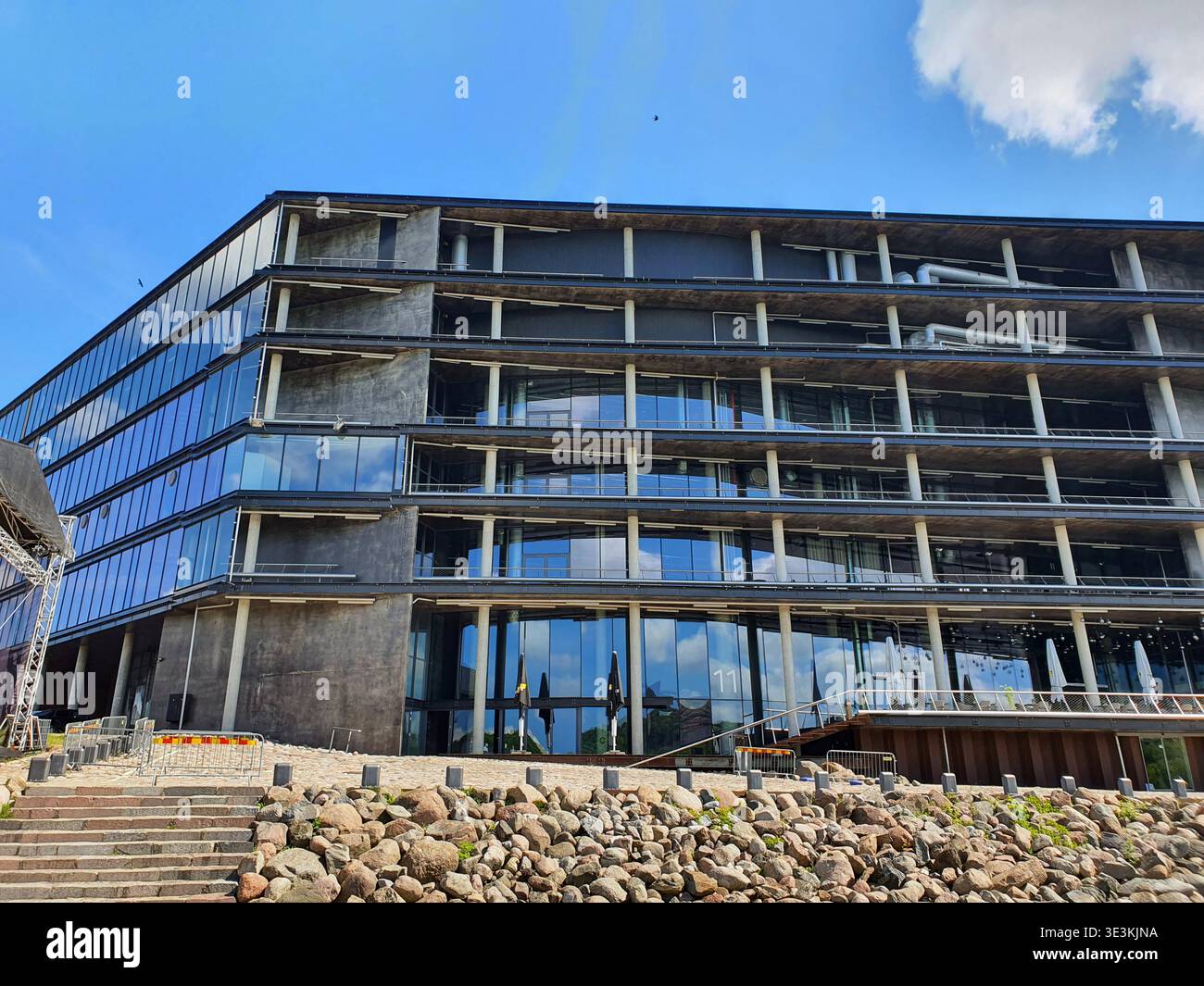 Contemporary multi story building featuring hi-res stock photography ...