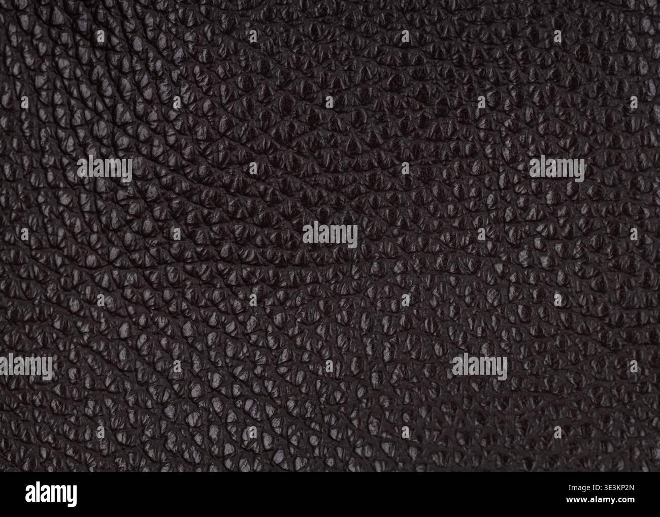 Black Leather Texture Detailed Surface Background Stock Photo