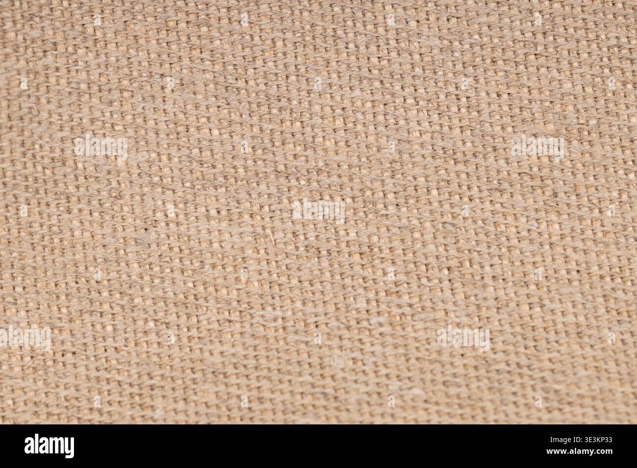 Natural Burlap Fabric Texture Woven Background Stock Photo