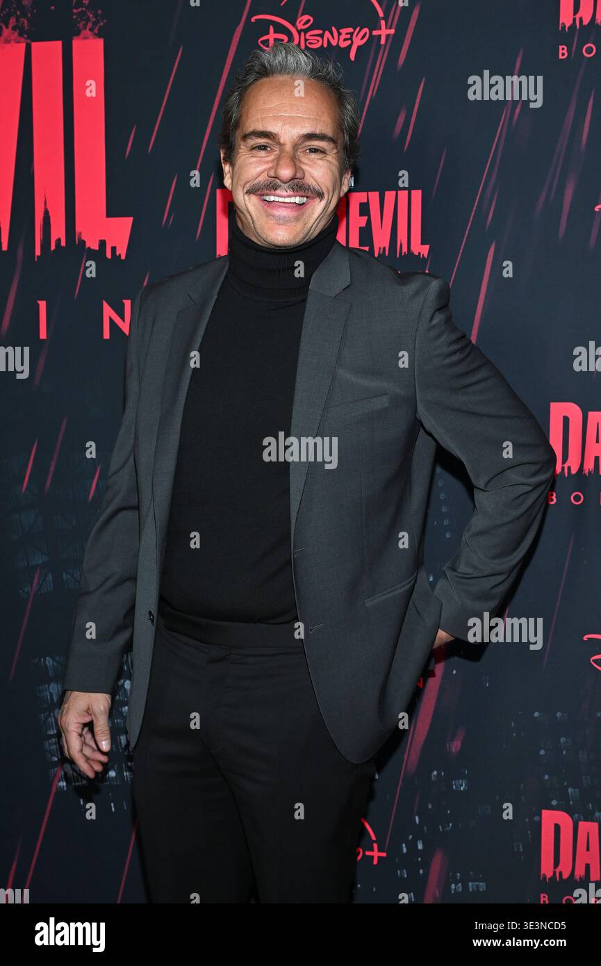 Tony Dalton Attends The Daredevil Born Again Season 2 Launch Event Tony Dalton Attends The Daredevil Born Again Season 2 Launch Event At Drais Supper Club New York Ny March 23 2026 Photo By Anthony Beharsipa Usa 3E3NCD5 