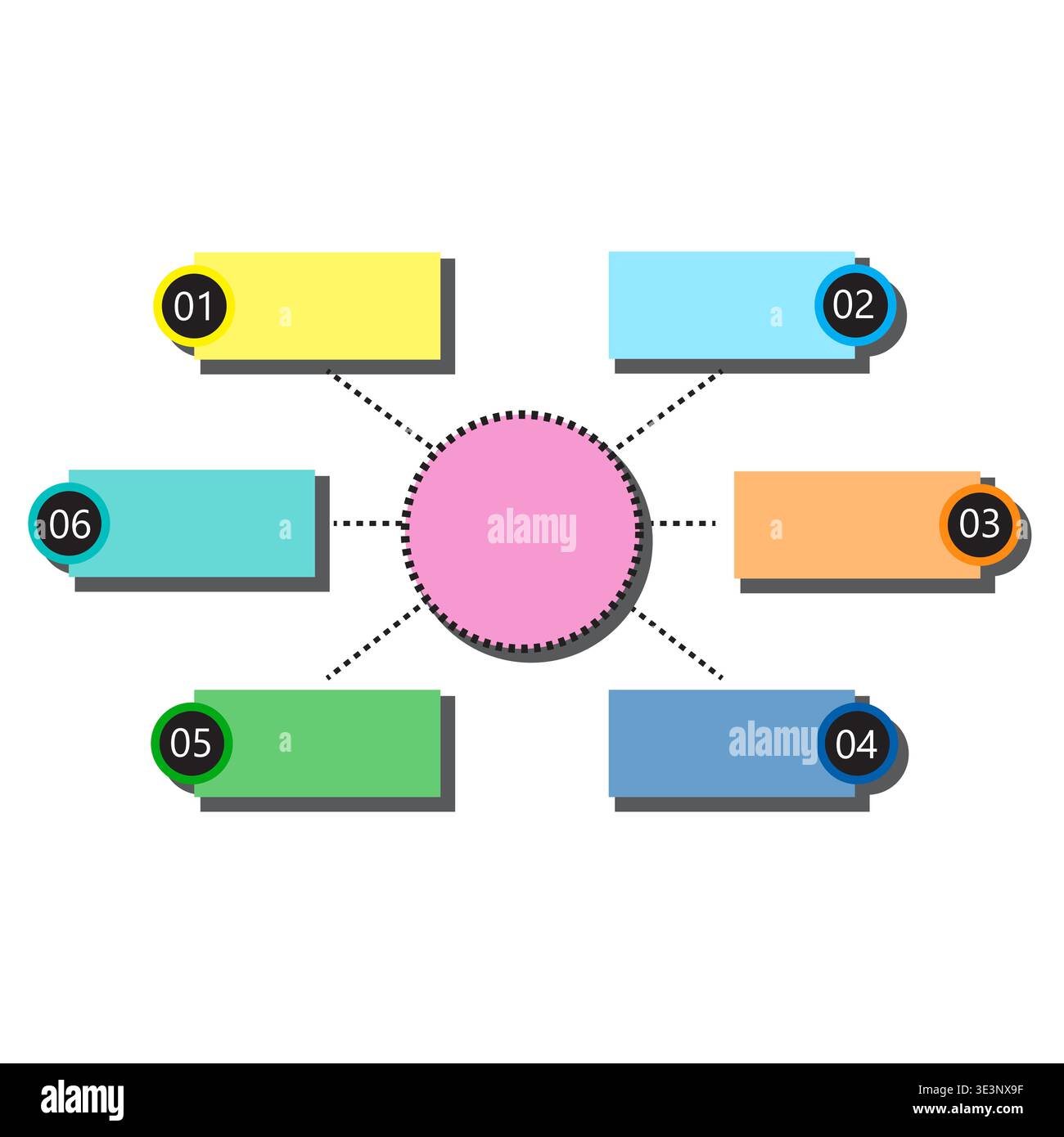 10 step flow chart Stock Vector Images - Alamy