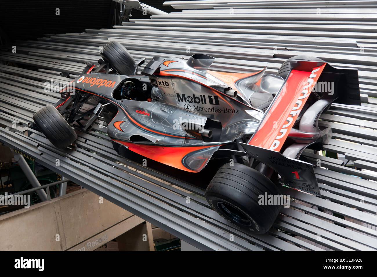 A 2006, McLaren Mercedes MP4/21, driven in period by Kimi