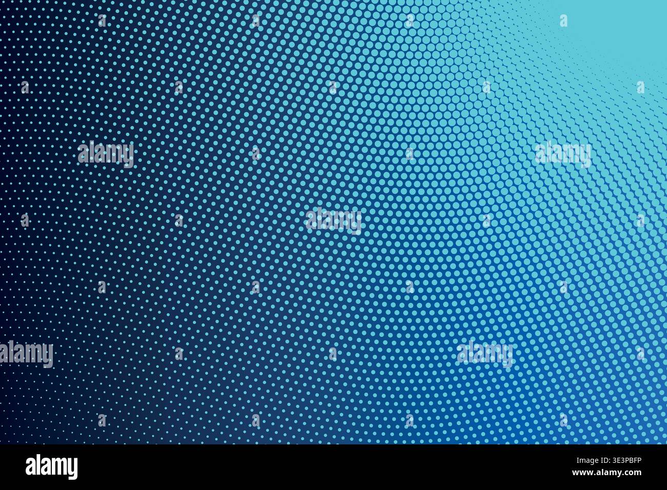 Abstract 3D Perspective Warped Halftone Dot Wave Gradient Background ...