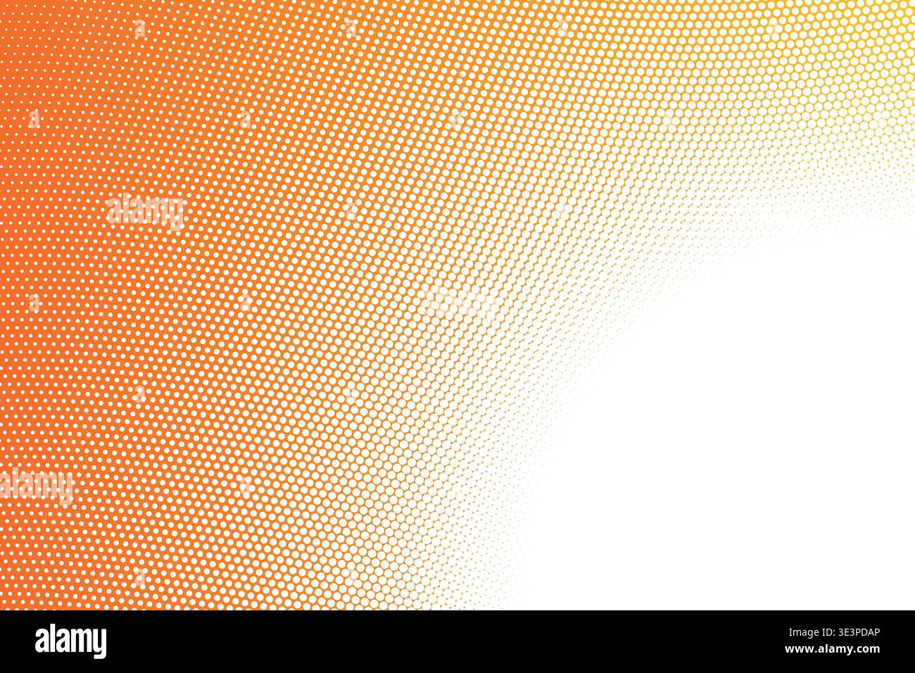 Abstract 3D Perspective Warped Halftone Dot Wave Gradient Background ...