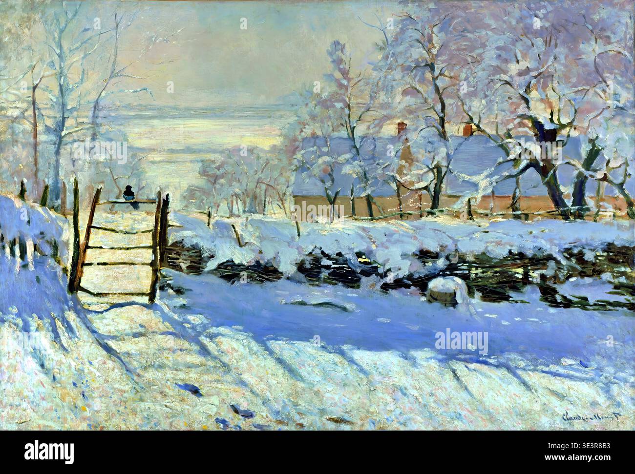 The magpie monet hi-res stock photography and images - Alamy