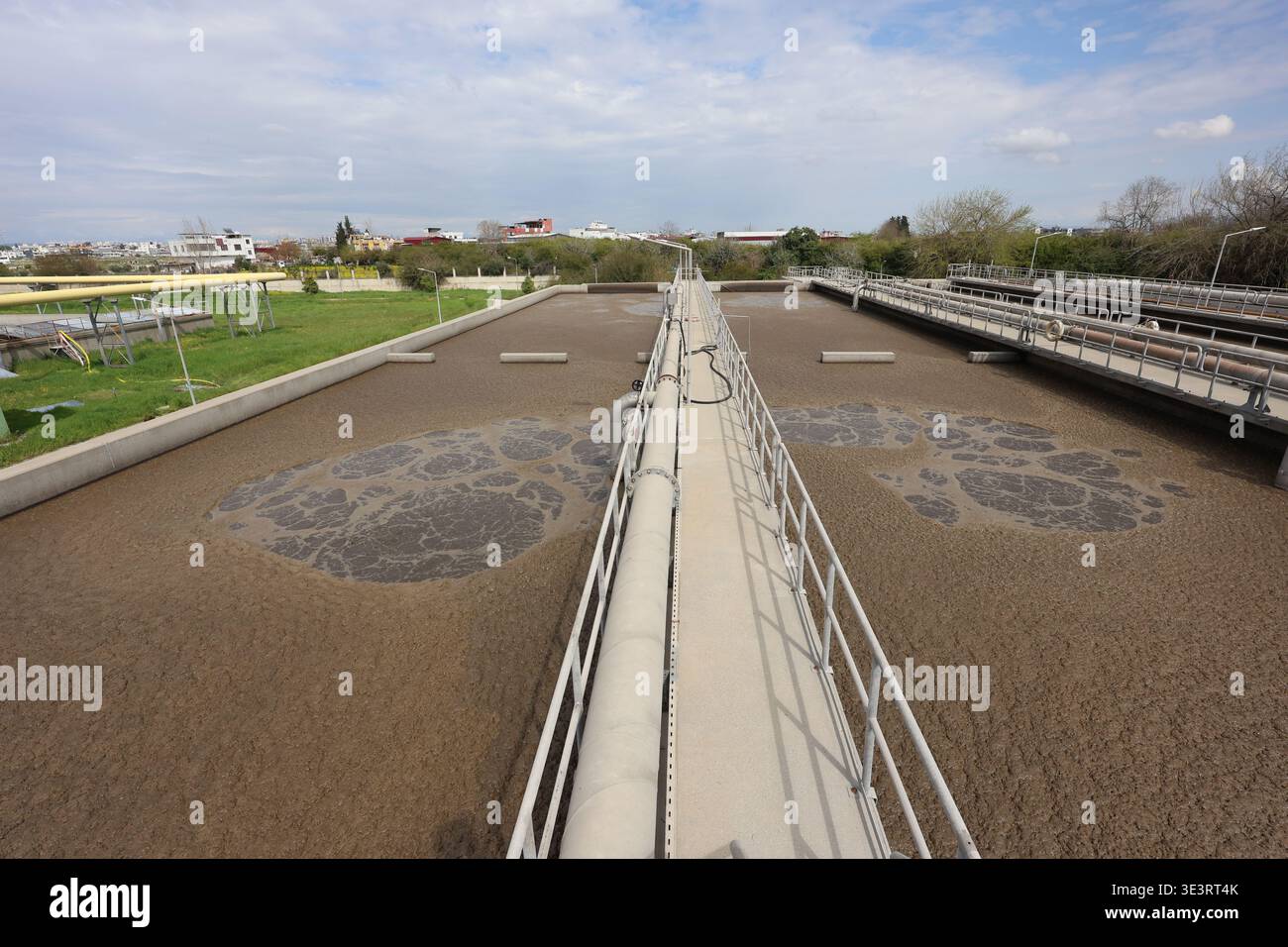 Secondary Treatment Stage: Activated Sludge Process in a Municipal ...