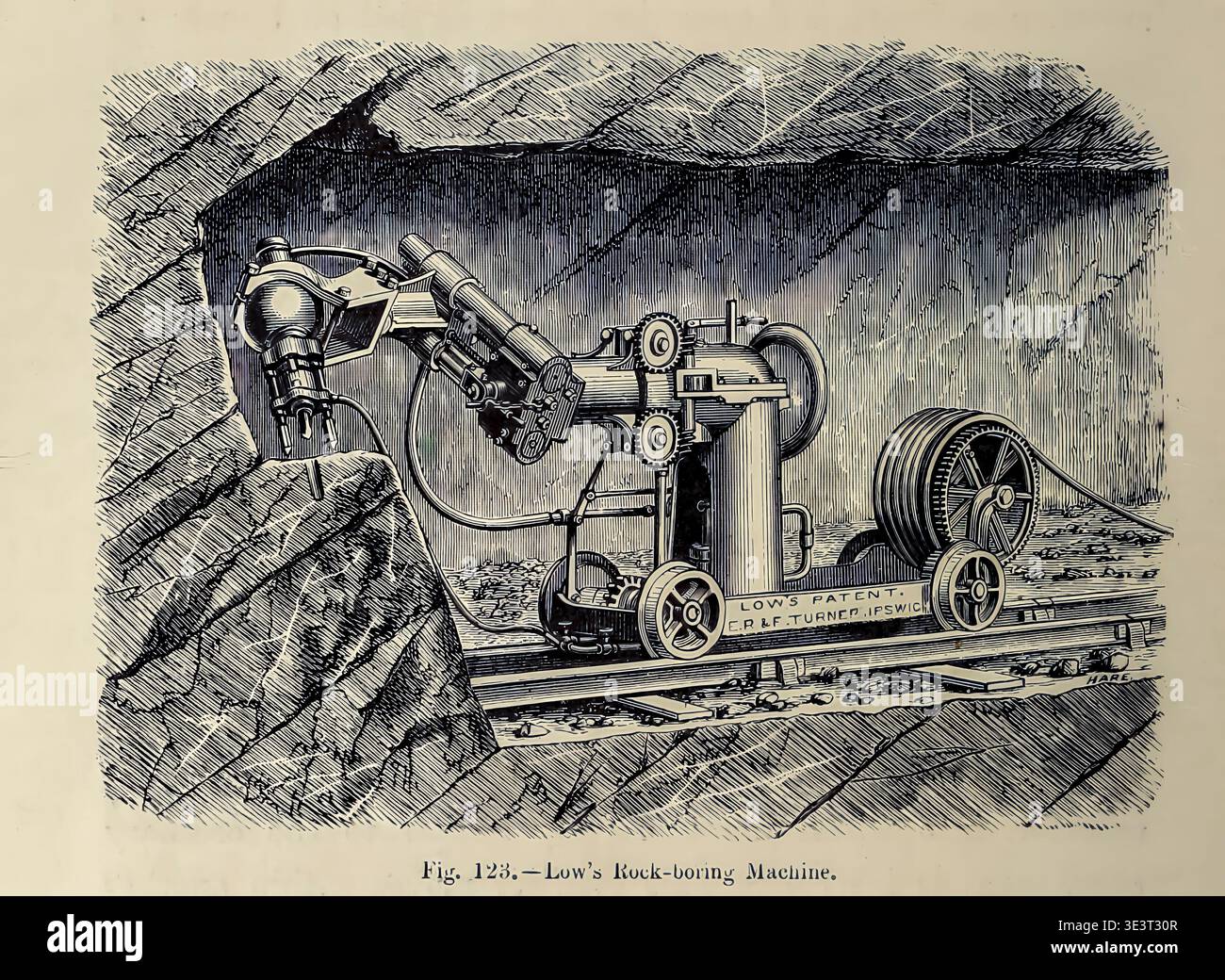 Billy R Boring Inside a tunnel boring hi-res stock photography and images - Alamy