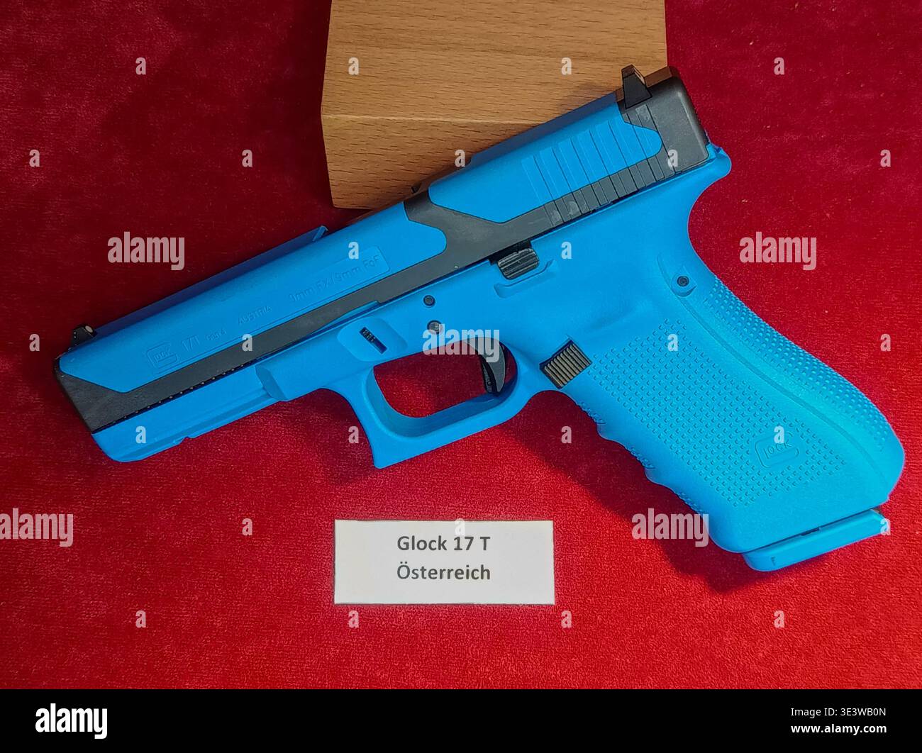 Austria, Vienna, 26 October, 2025, Glock 17P training handgun from