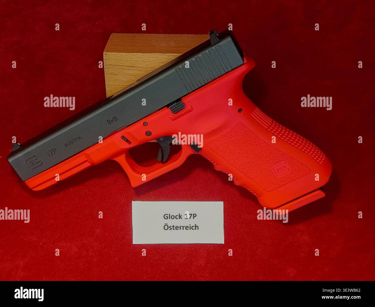 Austria, Vienna, 26 October, 2025, Glock 17P training handgun from