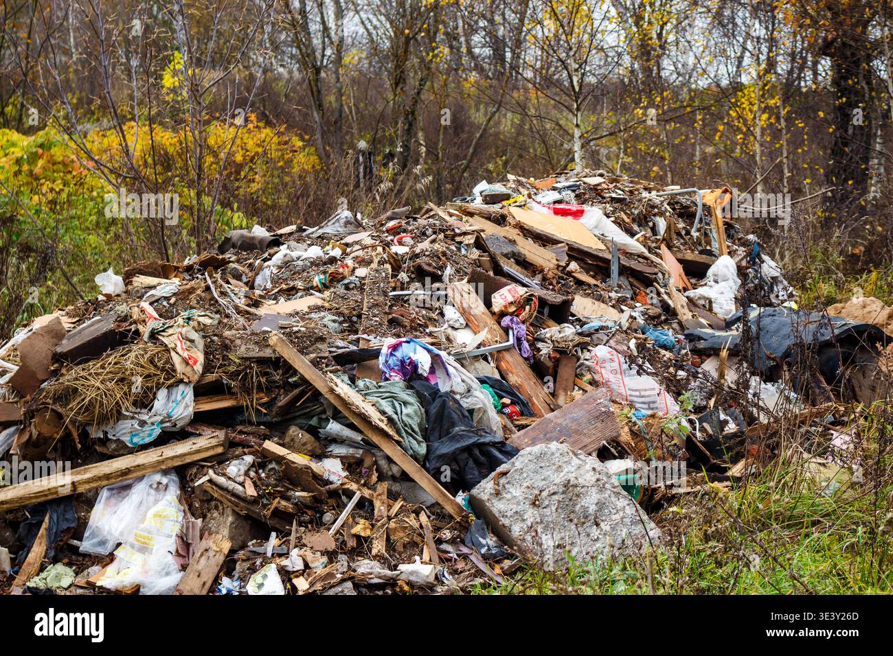 Neglected Materials Non recyclable waste materials hi-res stock photography and images - Alamy