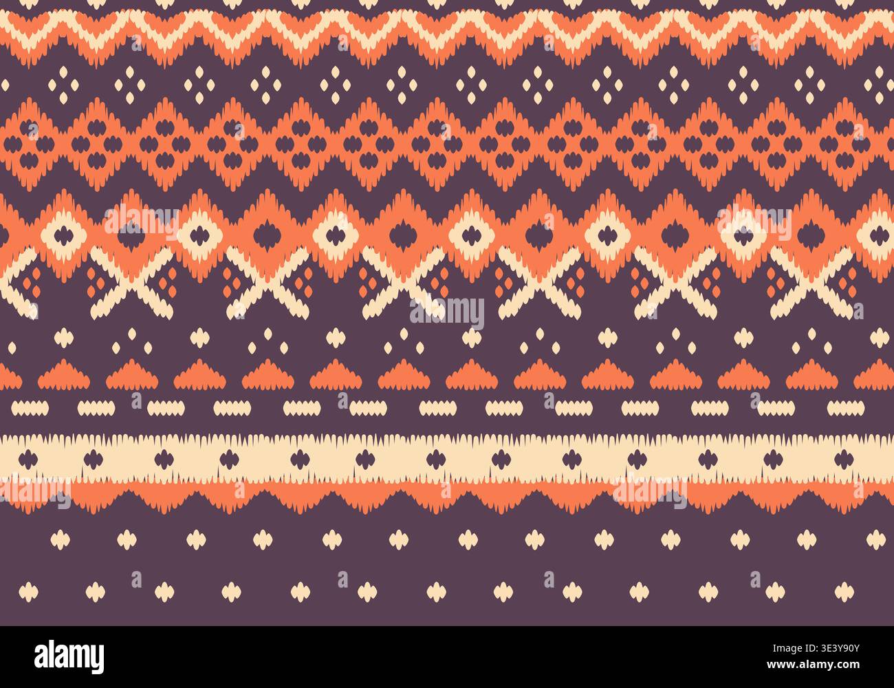 Knitting seamless patterns. Geometric knitted yarn pattern design for ...