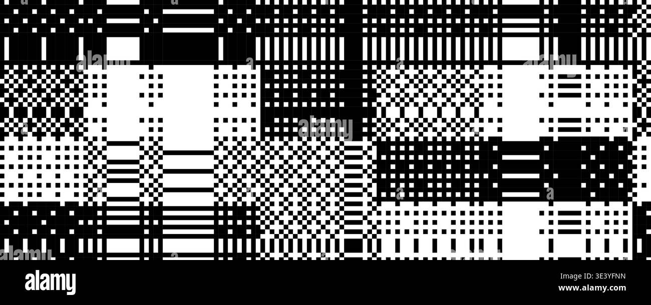Pixel monitor screen dot Black and White Stock Photos & Images - Alamy