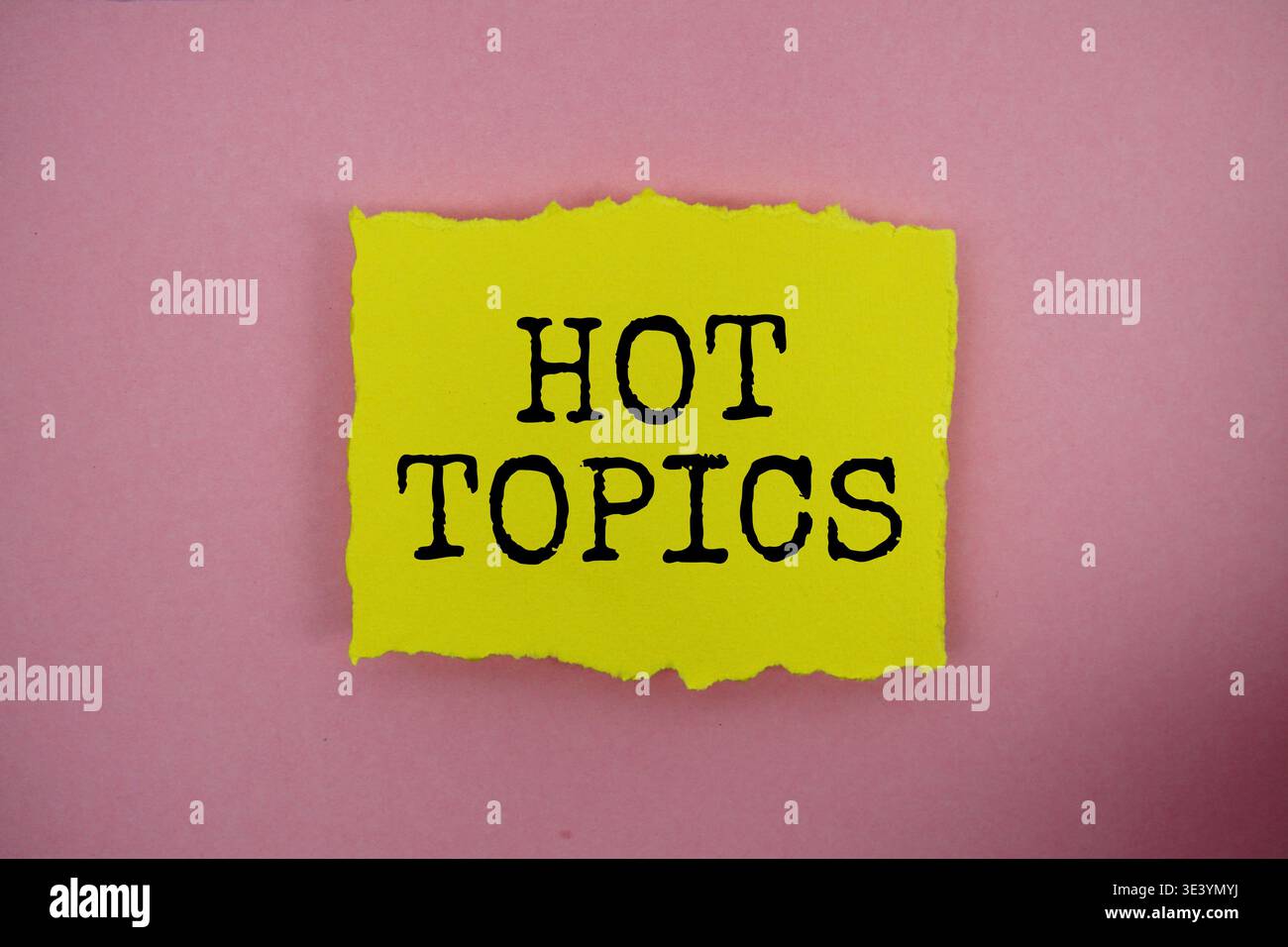 Hot topics hi-res stock photography and images - Alamy