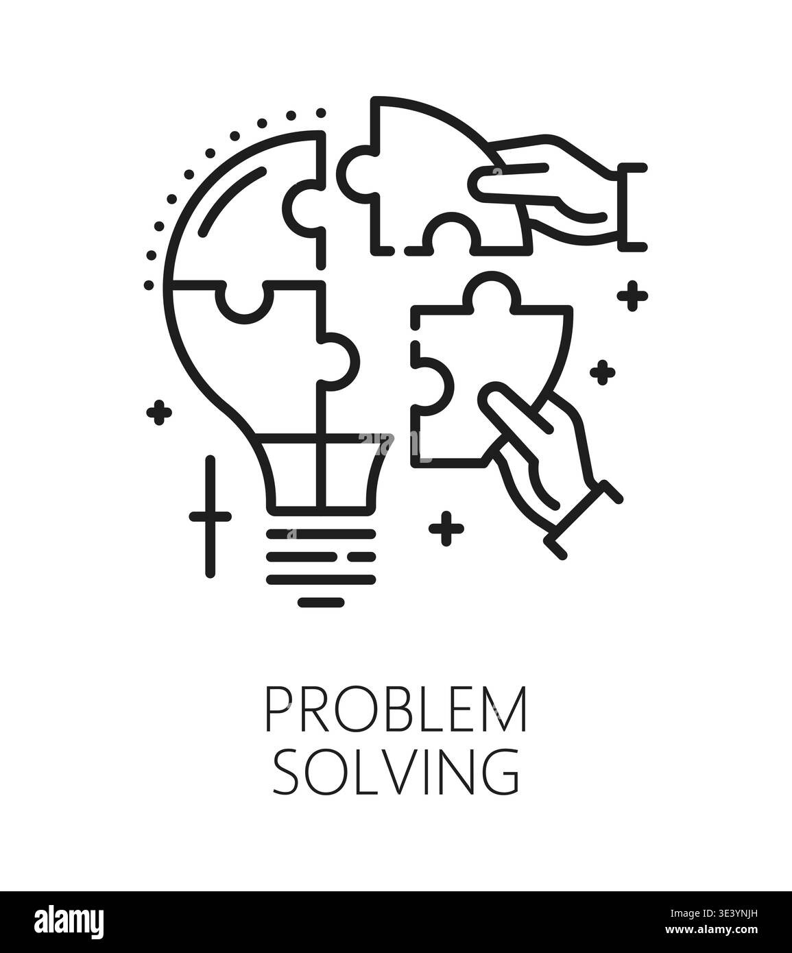 Problem solving innovation Black and White Stock Photos & Images - Alamy