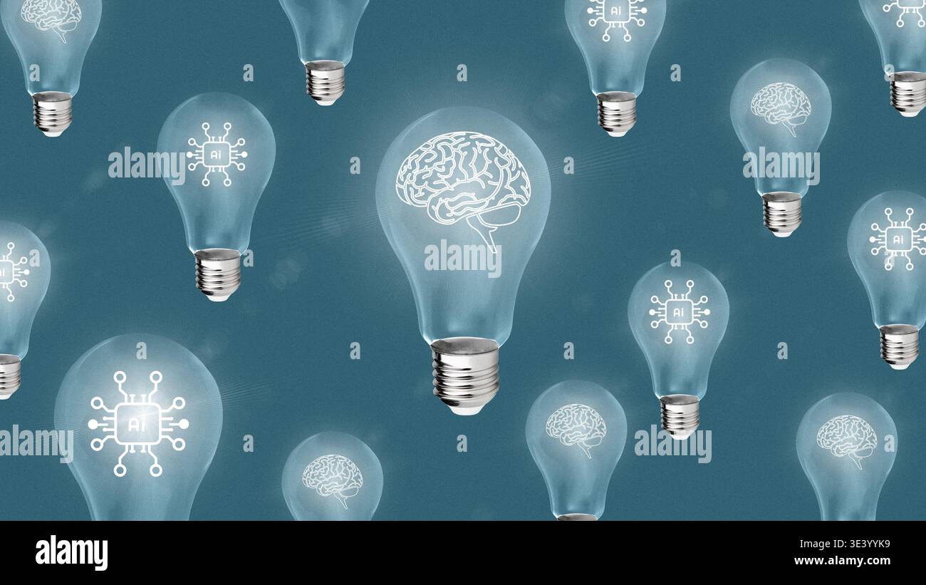 Ai brain for brain symbols hi-res stock photography and images - Alamy