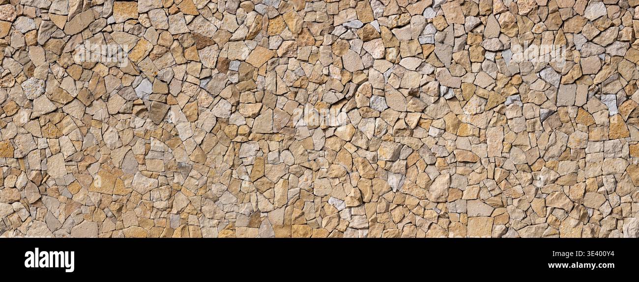 Natural Stone Wall Texture Background seamless Stock Photo